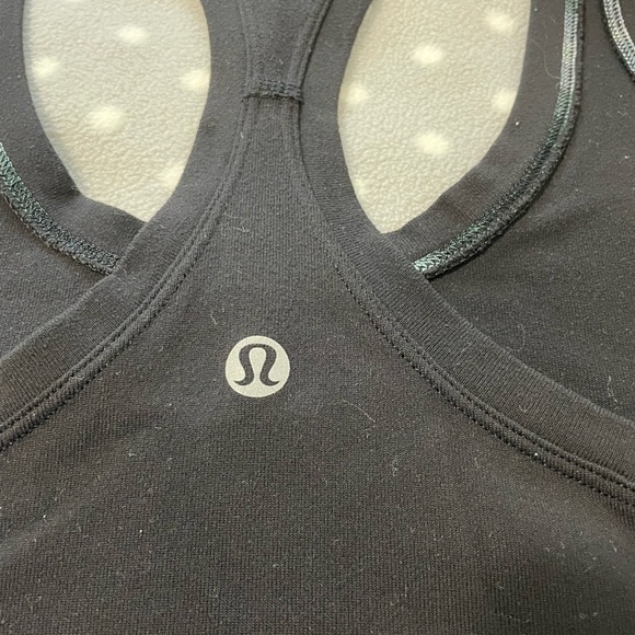 Lululemon Black Racerback Tank Top - Picture 3 of 6